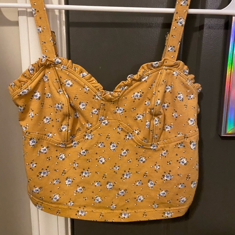 Abercrombie cropped tank top